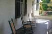 Rocking chairs on porch